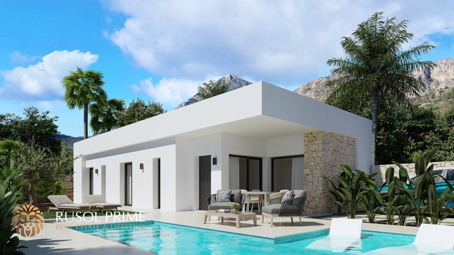 Villa de 3 dormitorios en Finestrat, Spain No. 3977