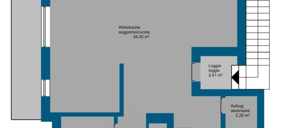 3 rooms Duplex in Chioggia, Italy No. 307160 4