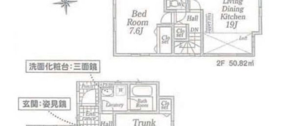 2 bedrooms House in Saitama, Japan No. 8222 2