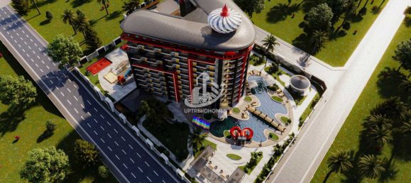 Квартира 1+1 в Газипаша, Турция № 7237 5