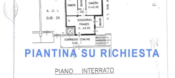 3 rooms Apartment in Monza, Italy No. 8213 34