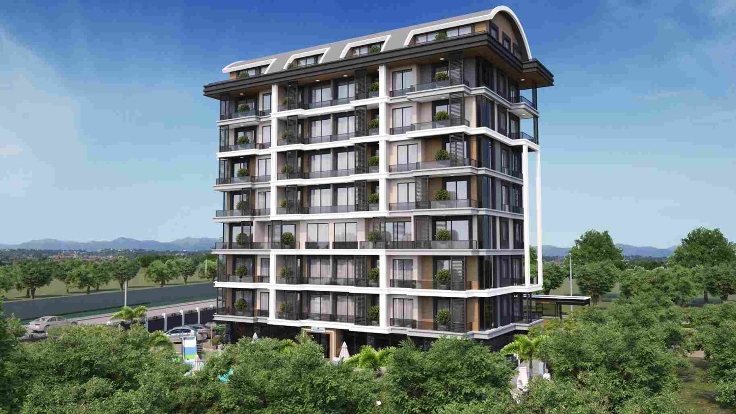 Apartment 1+1 in Alanya, Turkey No. 30497