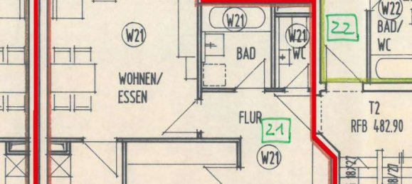 Квартира с 2 спальнями в Фогтланд, Германия № 55461 17