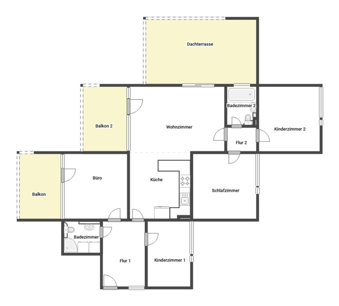 4 Schlafzimmer Wohnung in München, Germany, Nr. 322913