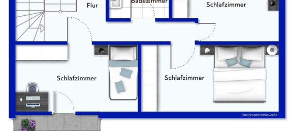 3 chambres Maison de ville à Merzig-Wadern, Germany No. 90517 7