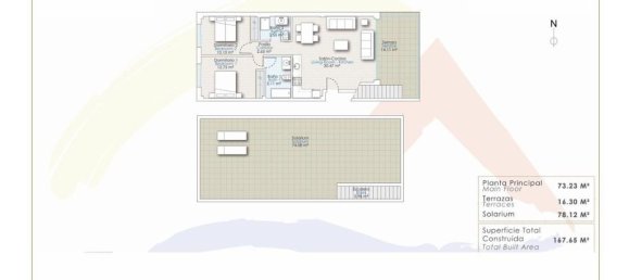 Ático de 2 dormitorios en Alicante, Spain No. 149869 16