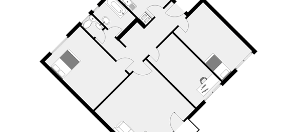 Apartamento de 4 divisões em Niederschoneweide, Germany N.º 299061 25