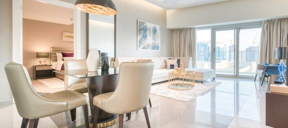 Квартира с 1 спальней в DAMAC MAISON MAJESTINE, Даунтаун Дубай (Даунтаун Бурдж Дубай), ОАЭ № 57982 3