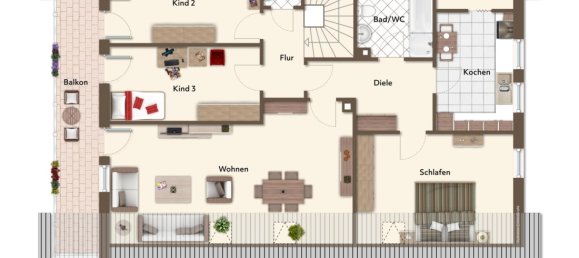 7 غرف نوم تاون هاوس في Wartburgkreis, Germany رقم 14538 16