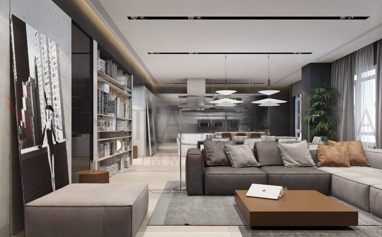 3-Zimmer Wohnung in Milan, Italy, Nr. 243407