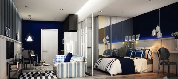 شقة 1 غرف نوم  في Bangkok, Thailand رقم 823 2