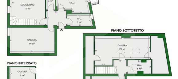 Apartamento de 6 divisões em Bologna, Italy N.º 27547 7