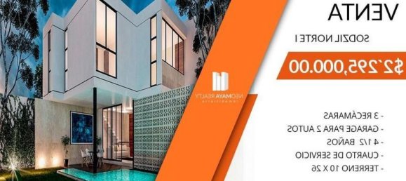 3 bedrooms House in Yucatan, Mexico No. 185134 2