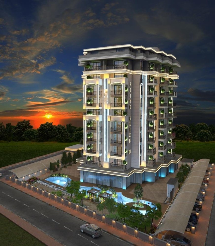 Wohnung 1+1 in Oba, Turkey, Nr. 13210