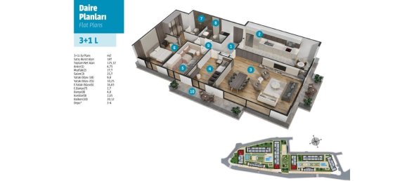 2 rooms Apartment in Maltepe, Turkey No. 27228 11