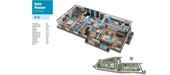 2 rooms Apartment in Maltepe, Turkey No. 27228 10