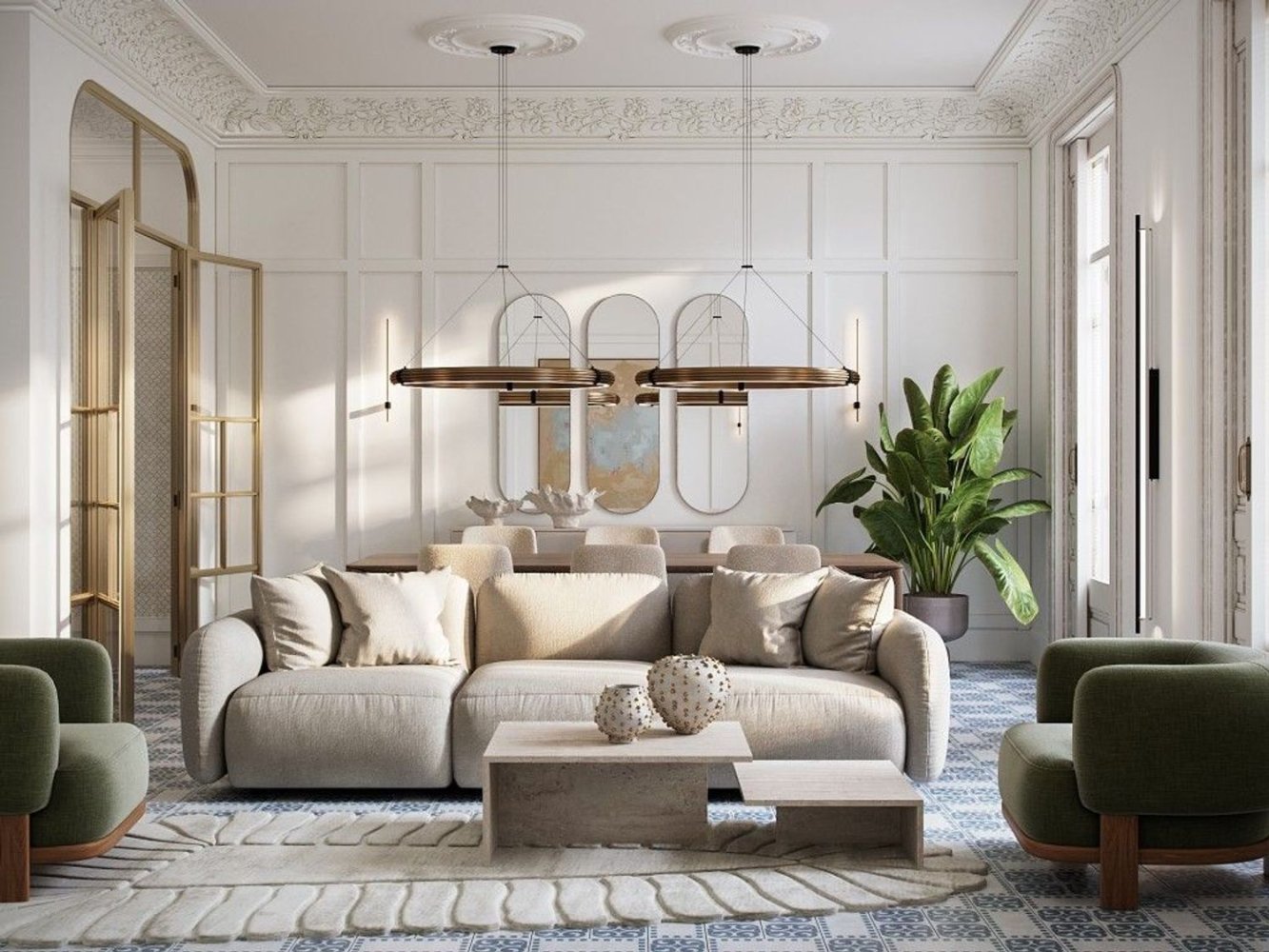 4 غرف نوم شقة في Eixample, Spain رقم 216120