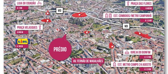 3 غرف نوم بناية في Porto, Portugal رقم 49335 16