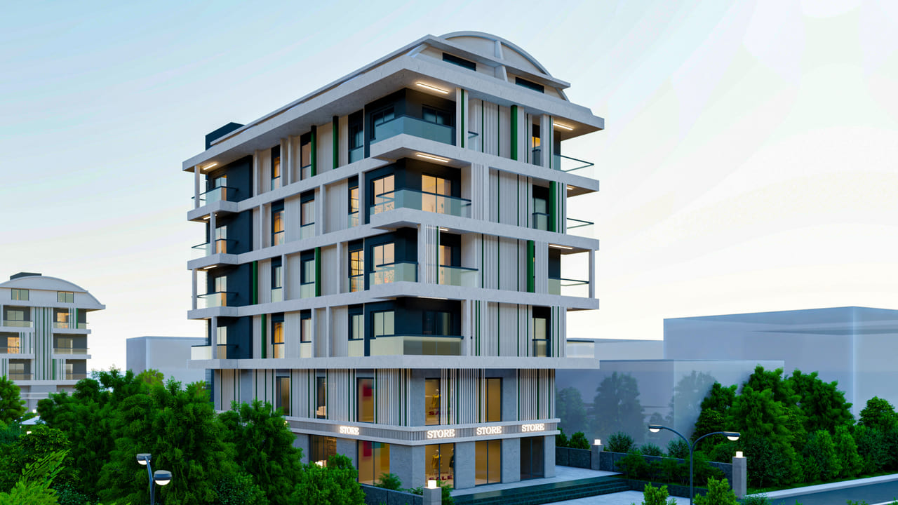 Appartement 2+1 à Oba, Turkey No. 38830