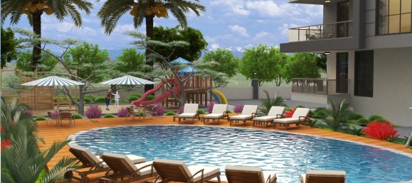 Квартира 3+1 в Газипаша, Турция № 13062 9