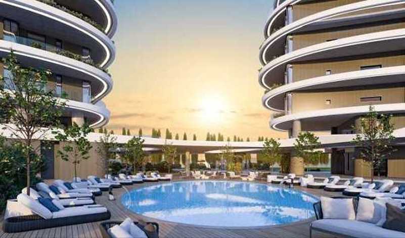 3 غرف نوم شقة في Pyrgos, Cyprus رقم 8120