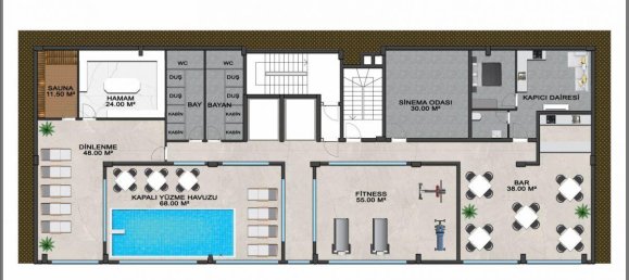 2 rooms Apartment in Avsallar, Turkey No. 9851 23