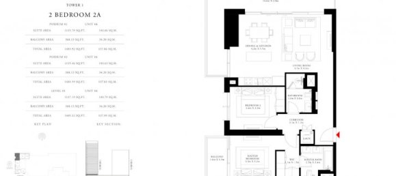 2 غرف نوم شقة في Dubai Harbour, UAE رقم 125 12