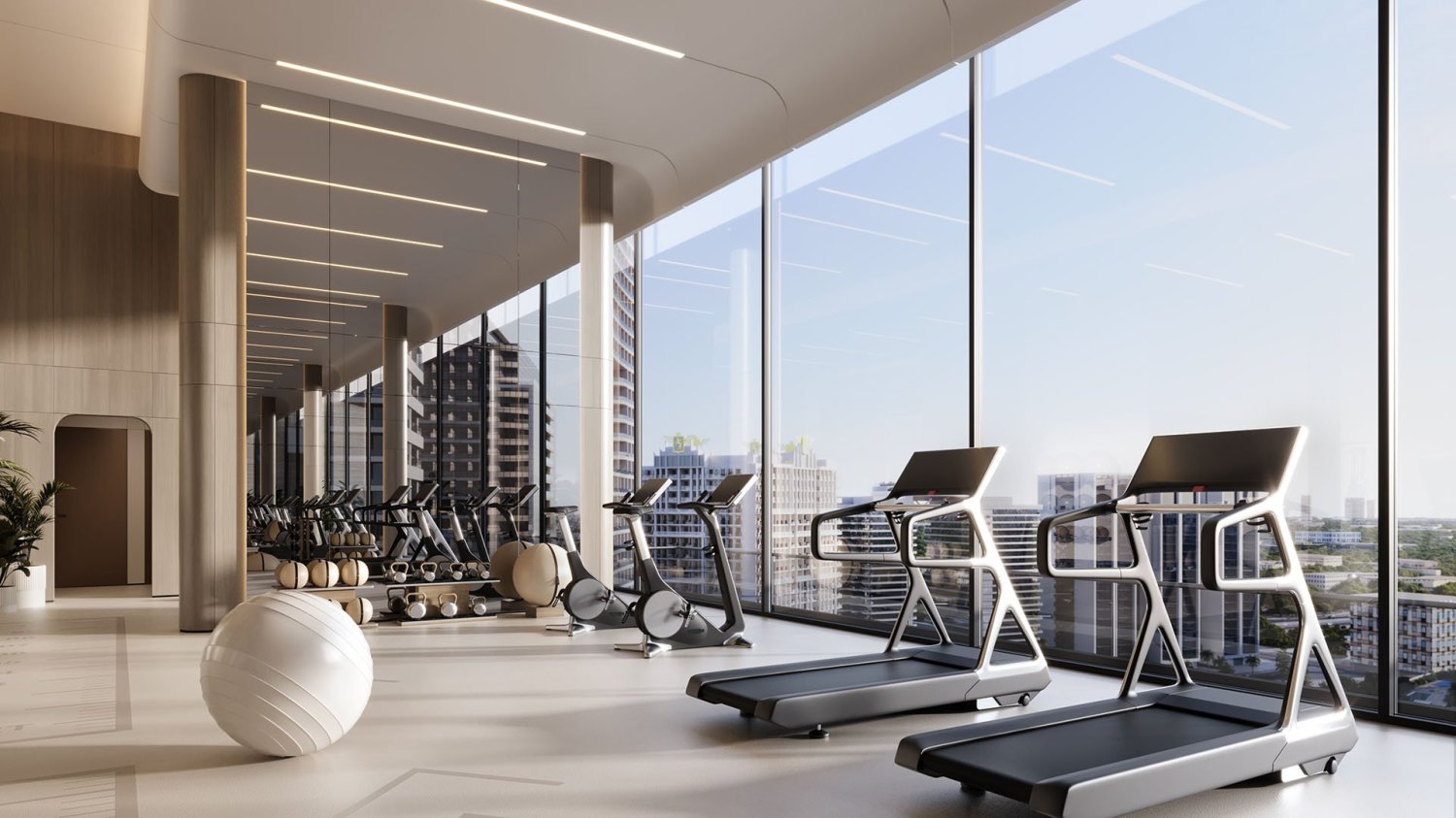 Apartamento T3 em SkyHills Astra, Al Barsha, UAE N.º 64263