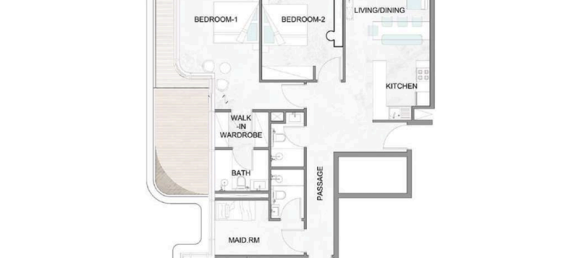 2 bedrooms Apartment in Dubai, UAE No. 121529 3