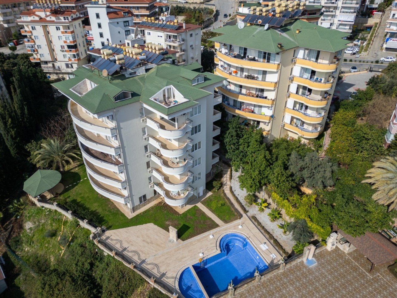2 rooms Apartment in Alanya, Turkey No. 33780