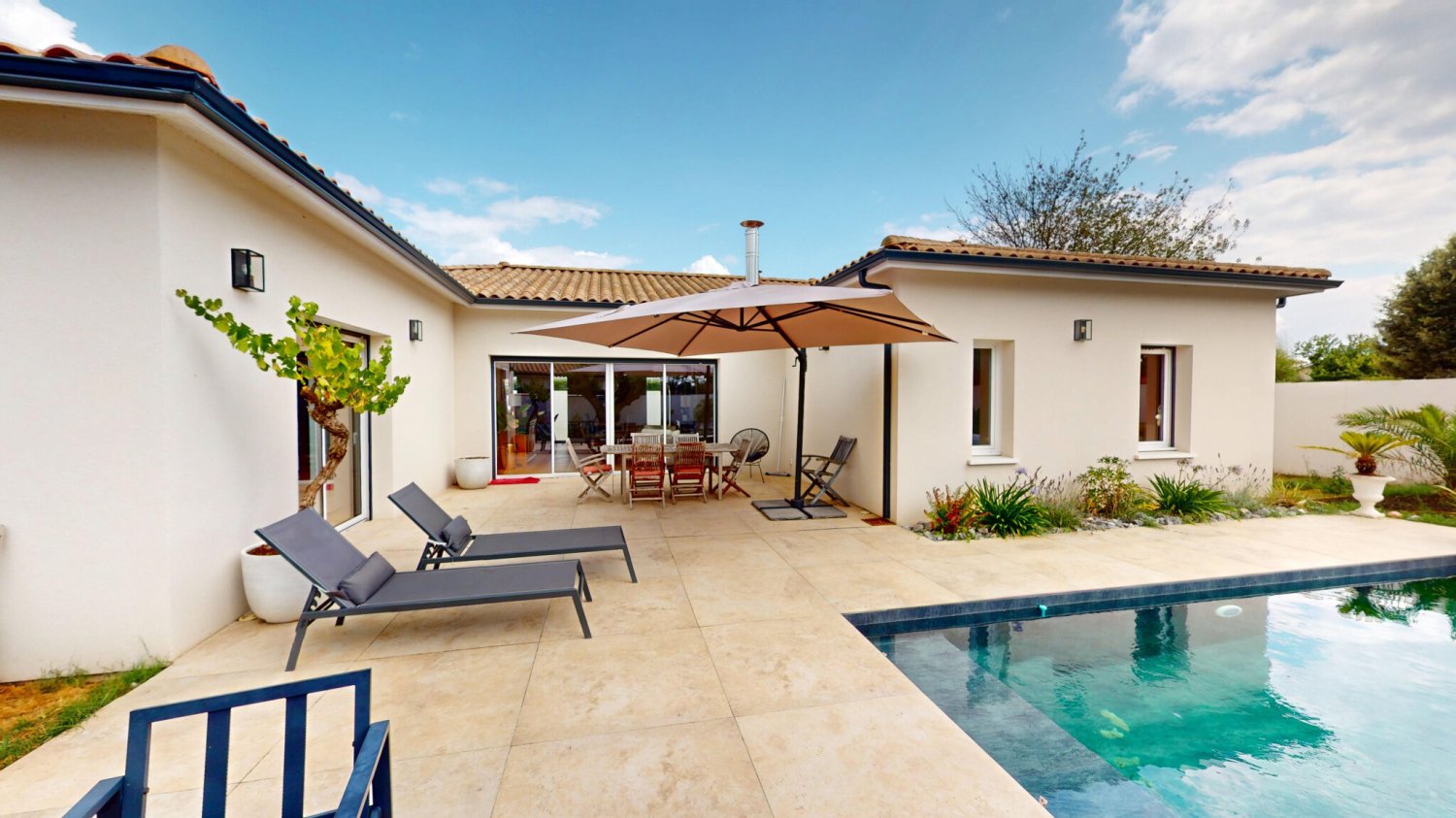 4 غرف نوم منزل في Saint-Medard-d'Eyrans, France رقم 278784