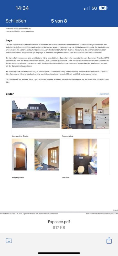 Casa de 4 dormitorios en Grevenbroich, Germany No. 266763