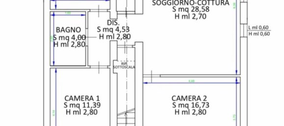 4 rooms Apartment in Ponsacco, Italy No. 169045 4