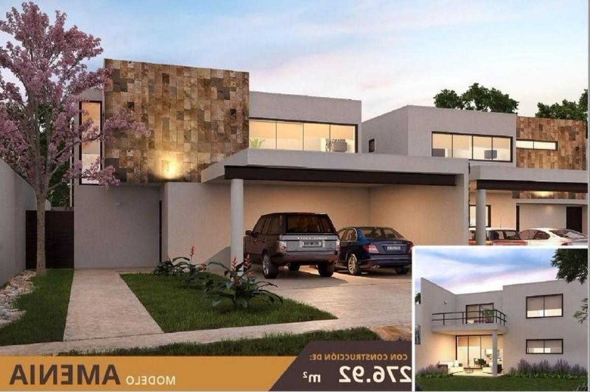 Дом с 3 спальнями в Мерида, Мексика № 46981