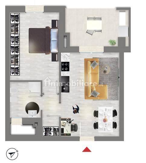 1 bedroom Apartment in Latina, Italy No. 155356