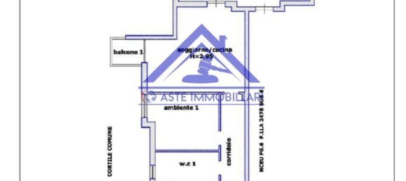 3 rooms Apartment in Sant'Antimo, Italy No. 295699 25