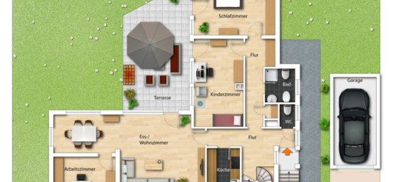 Бунгало с 7 комнатами в Эрланген, Германия № 231917 5