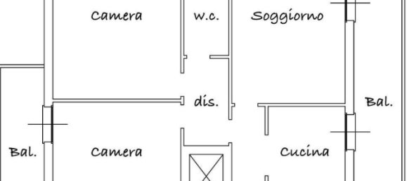 Квартира с 2 спальнями в Чезенатико, Италия № 292996 18