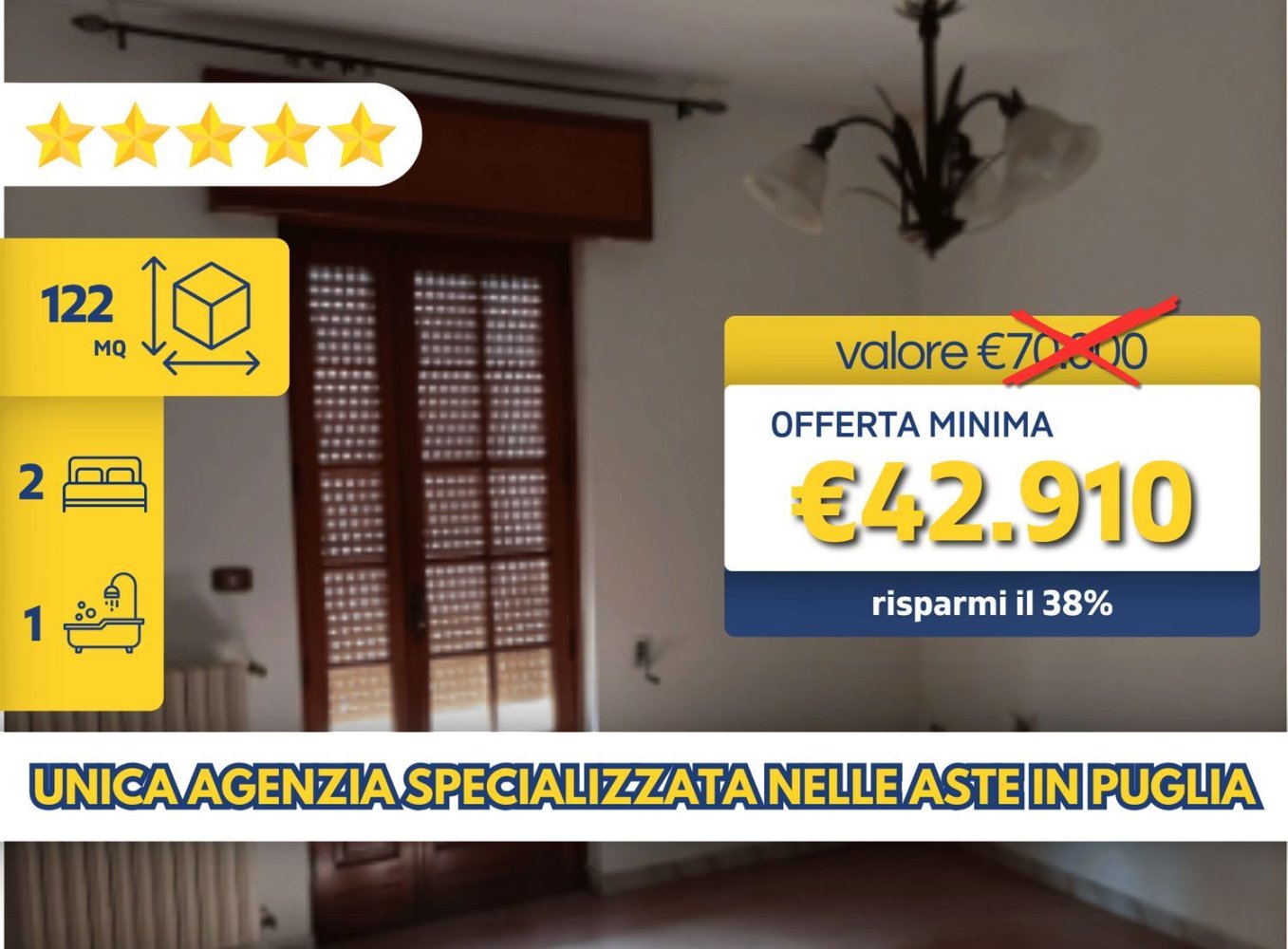 6 rooms Apartment in Mesagne, Italy No. 180998