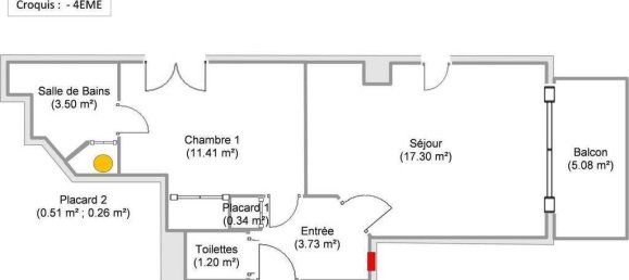 1 غرف نوم شقة في Le Touquet-Paris-Plage, France رقم 63857 46