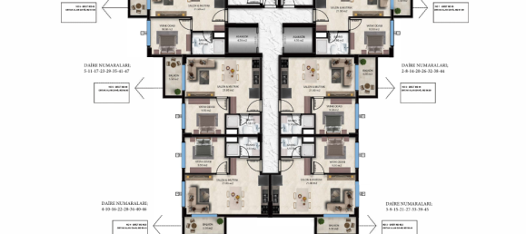 Appartement 1+1 à Avsallar, Turkey No. 30485 21