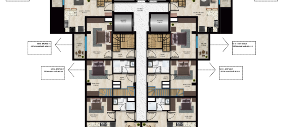 Appartement 1+1 à Avsallar, Turkey No. 30485 17