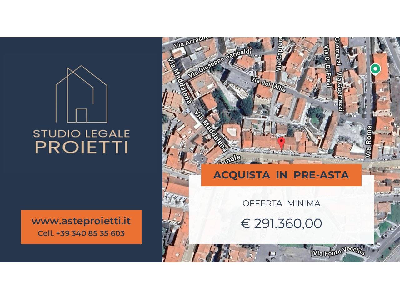 Коммерческая недвижимость 221м² в Арцакена, Италия № 308428