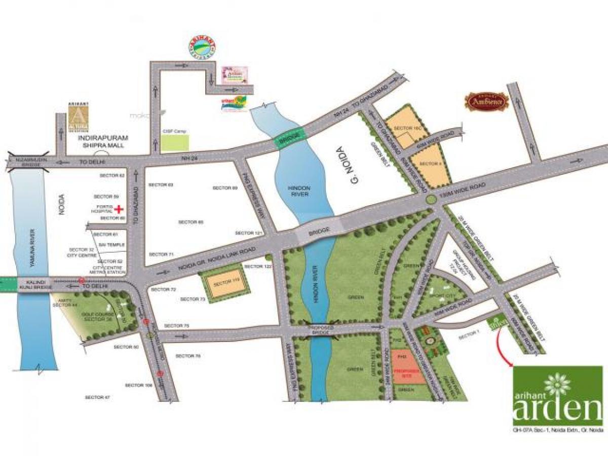 2 chambres Maison à Noida, India No. 66495