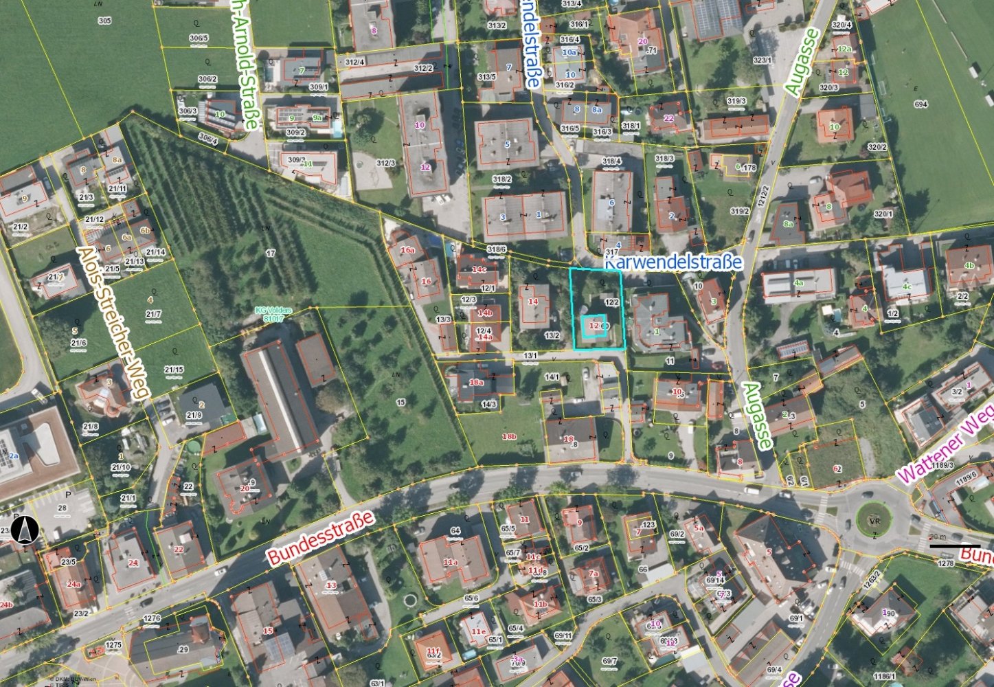  Land in Volders, Austria No. 166410