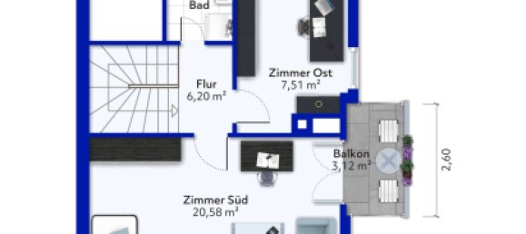 Moradia em banda T5 em Ludwigsburg, Germany N.º 88781 34