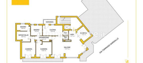 2 Schlafzimmer Penthouse in Palermo, Italy, Nr. 335279 40