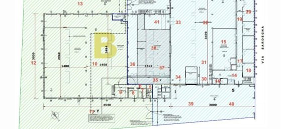 2800m² Warehouse in San Giuliano Milanese, Italy No. 61481 4