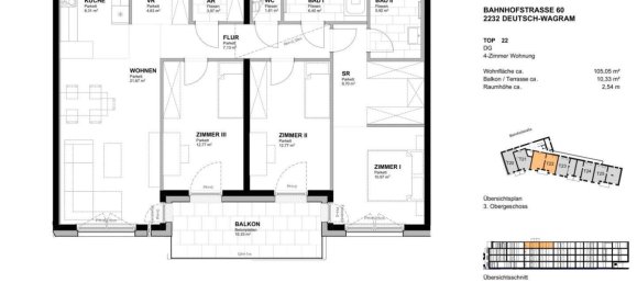 4-Zimmer Wohnung in Deutsch-Wagram, Austria, Nr. 254794 17