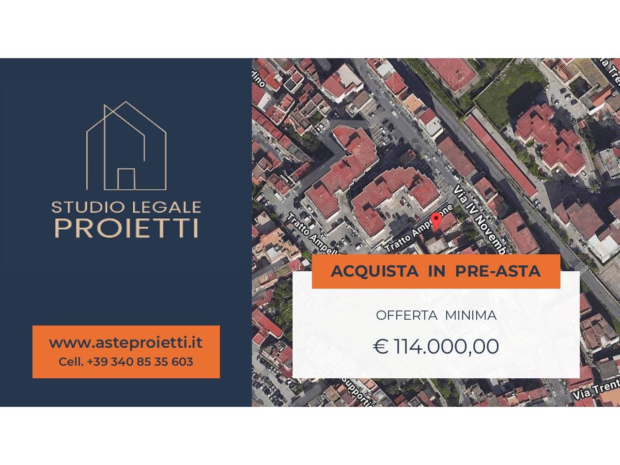 2 غرف نوم شقة في Ercolano, Italy رقم 304717